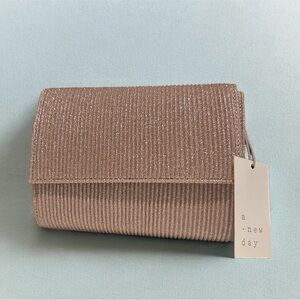 A New Day Sparkly Rose Gold Purse